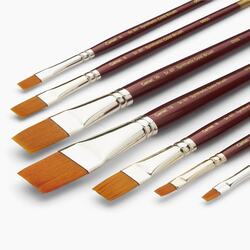 Camel Synthetic Gold Brushes SR 67 Flat - Set of 7